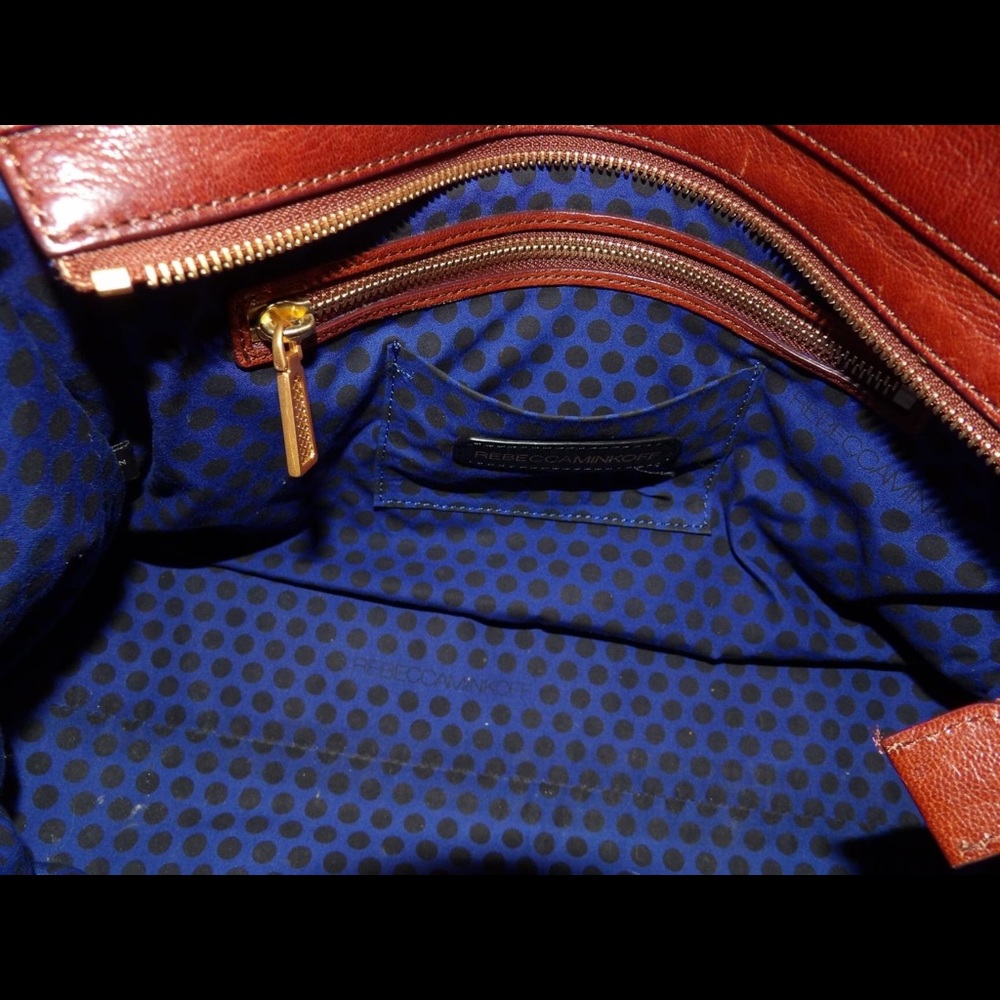 Rebecca Minkoff leather Moto satchel/crossbody - Picture 5 of 5